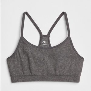 NWT Gap Kids fit sports bra in heather gray